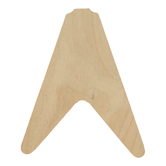 Custom Made Flying V Style Guitar Body