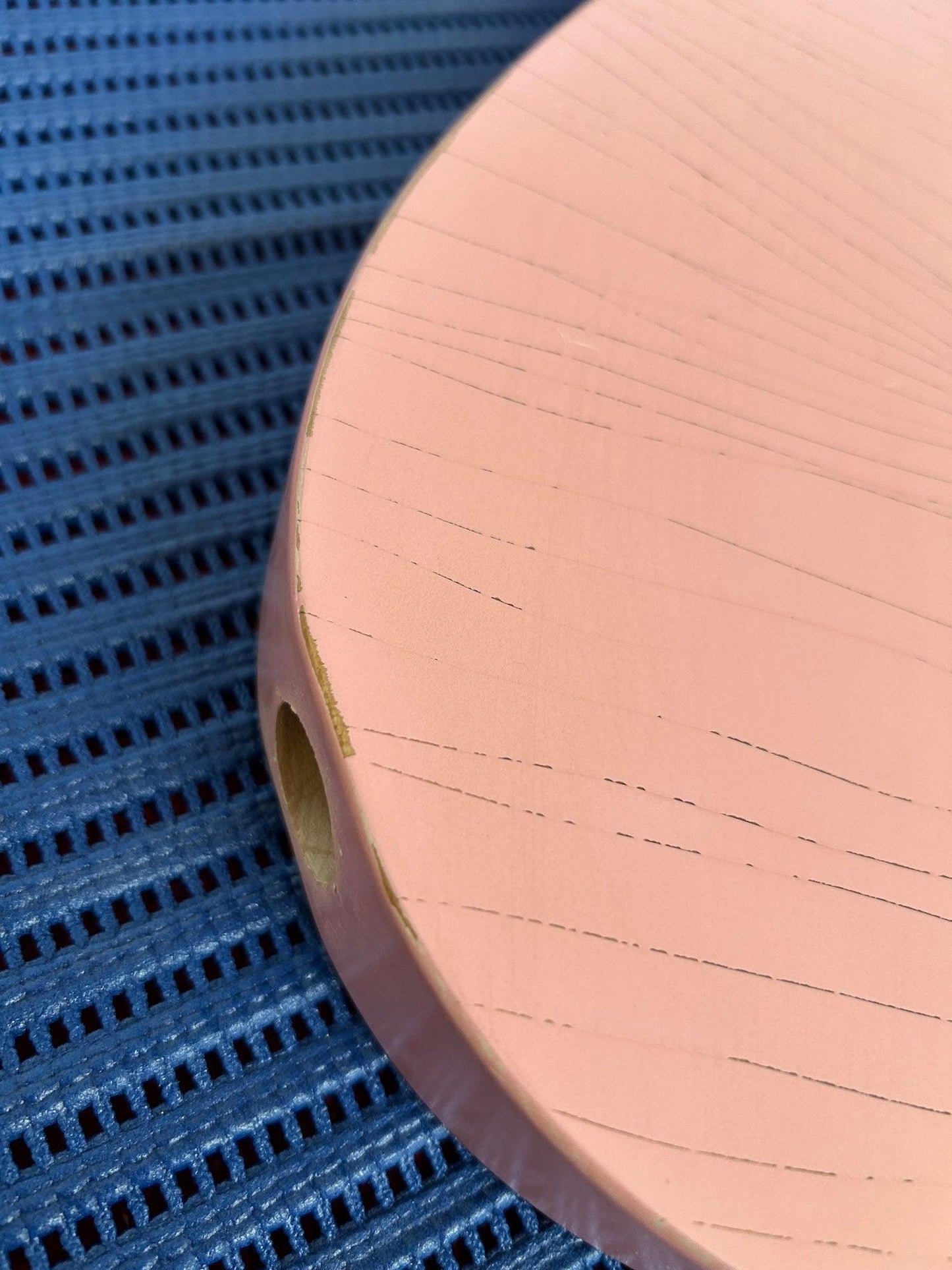 One Piece Telecaster Style Body, Shell Pink Relic Nitro Jack view