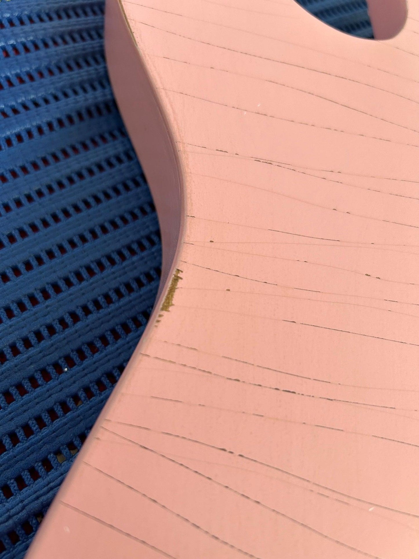One Piece Telecaster Style Body, Shell Pink Relic Nitro Features