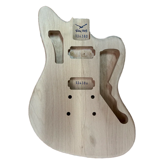 Alder Jazzmaster HH Style Body Unfinished Front