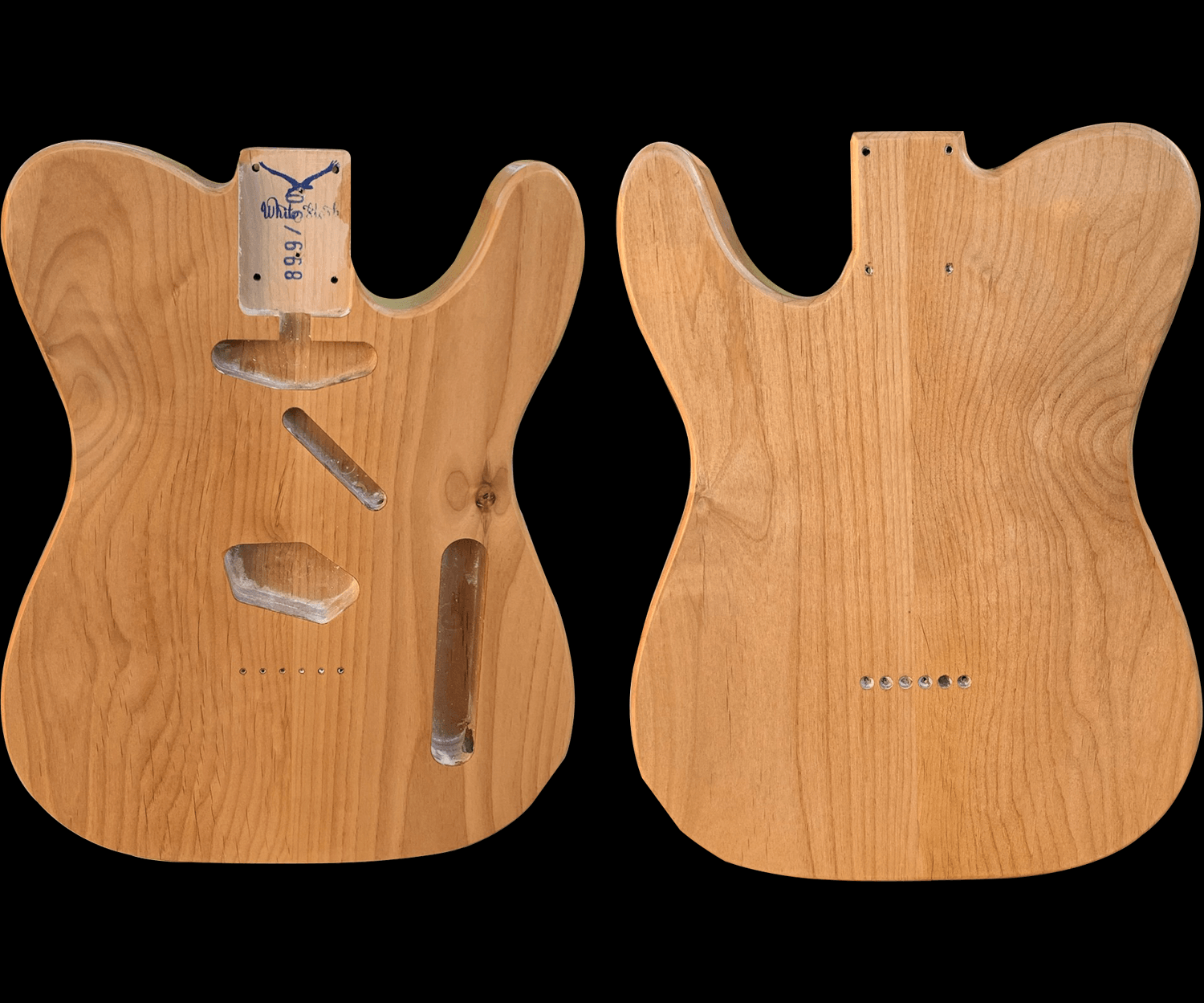Alder Telecaster Style Body Glossy Oil Finish - WhiteStork Guitars