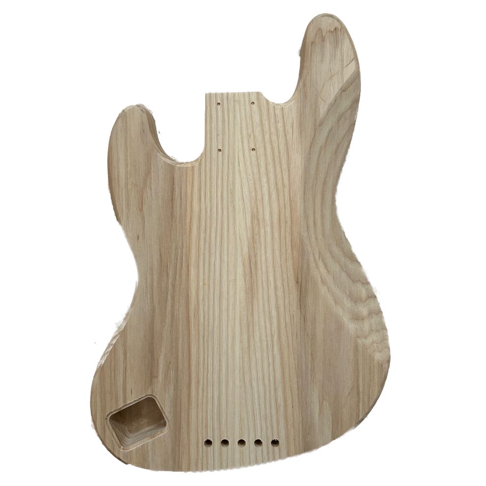 5 Strings JazzBass Body unfinished Back