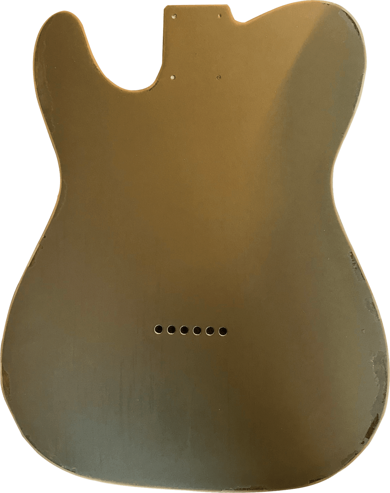 Relic Shoreline Gold Tele Style Body Nitro Finish