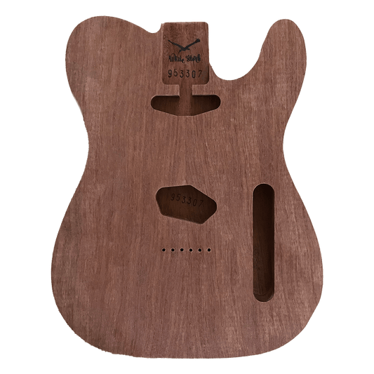 Bubinga Telecaster Style Body Front