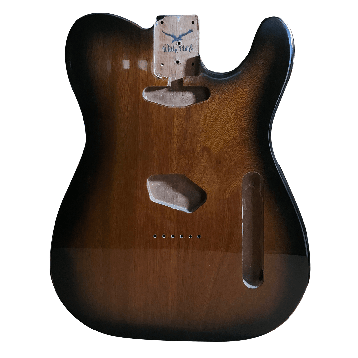 Custom Cedar Telecaster Style Body Aged Sunburst Nitro