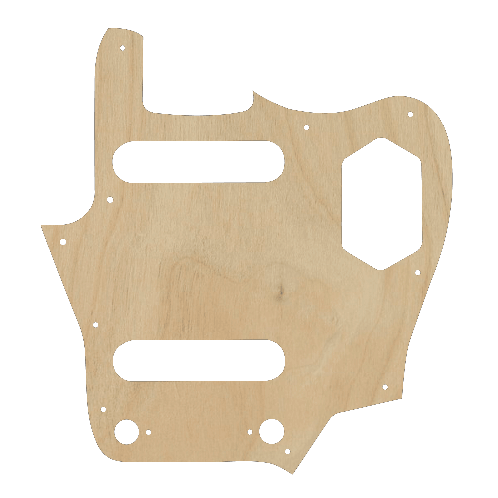 Custom Made Jaguar 62 Style Pickguard