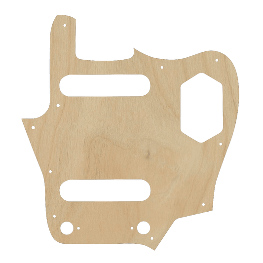 Custom Made Jaguar 62 Style Pickguard