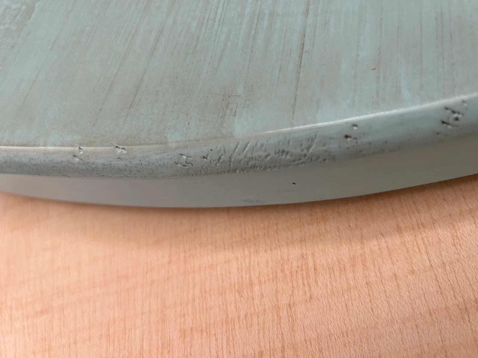 Alder Daphne Blue Jazzmaster Style Body Relic Nitro Detail 2