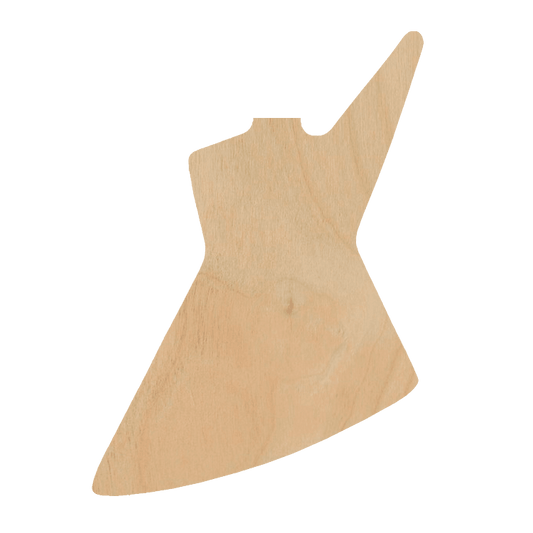 Custom Exp Style Guitar Body, Set Neck