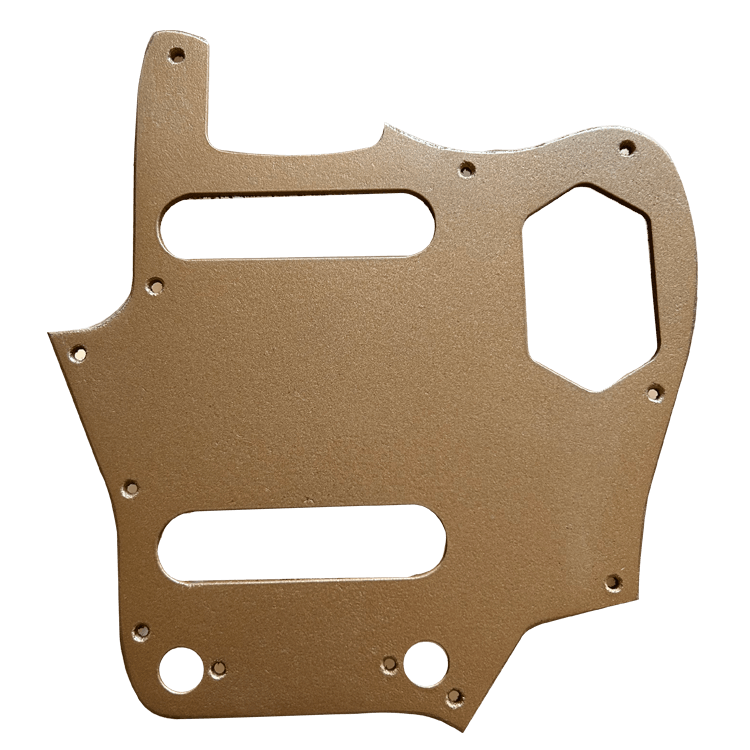 Firemist Gold Jaguar Style Pickguard - WhiteStork Guitars