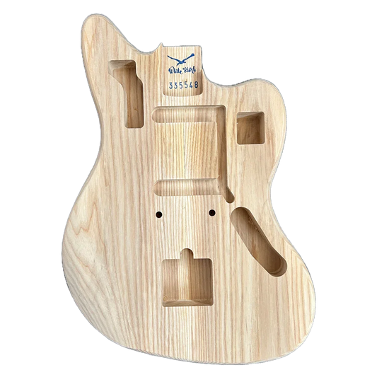 Custom Made Jaguar Style Guitar Body American Ash Front