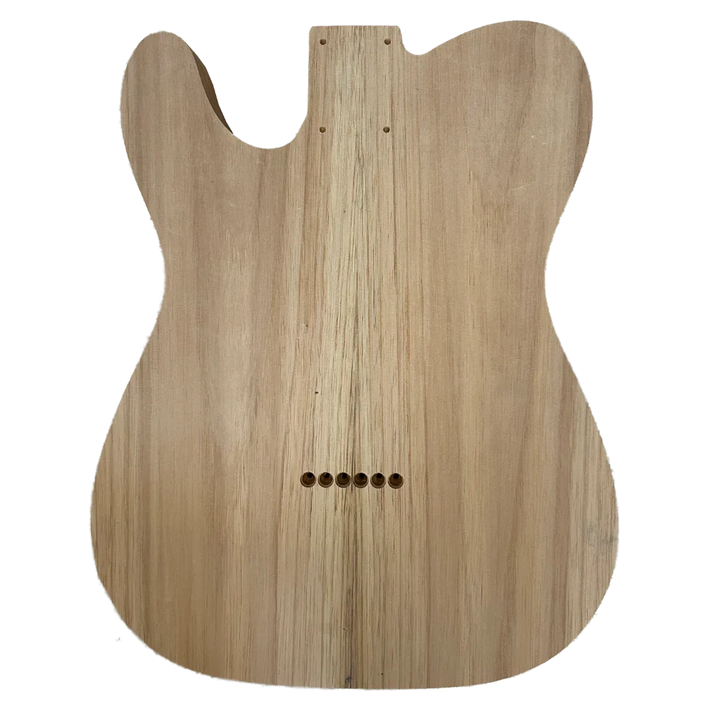 Lightweight Spanish Cedar T-Type Guitar Body Back