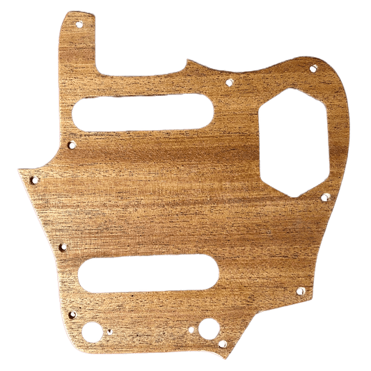 Custom Mahogany Jaguar Style Pickguard