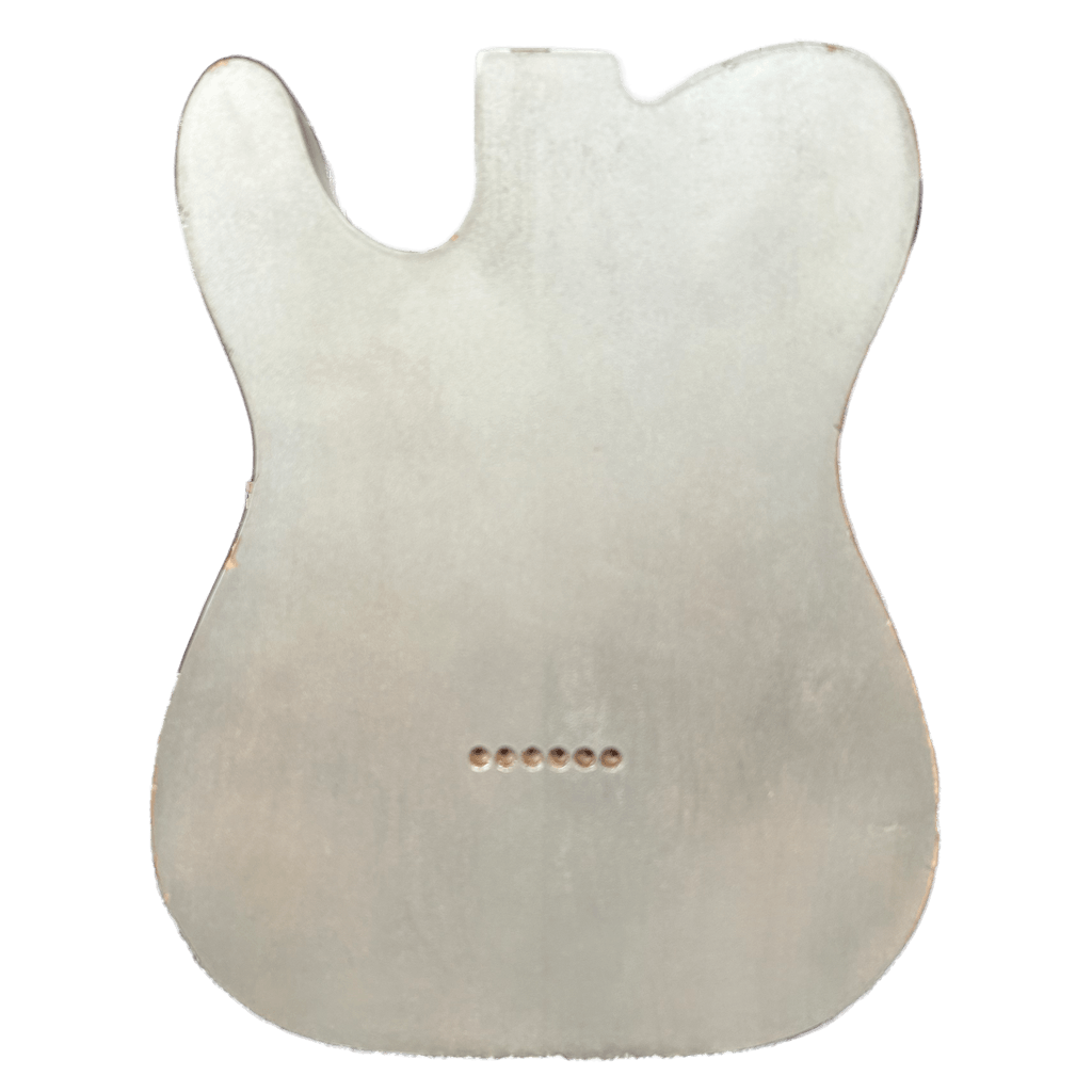 Alder Shoreline Gold Telecaster Style Guitar Body Relic Nitro Finish Back