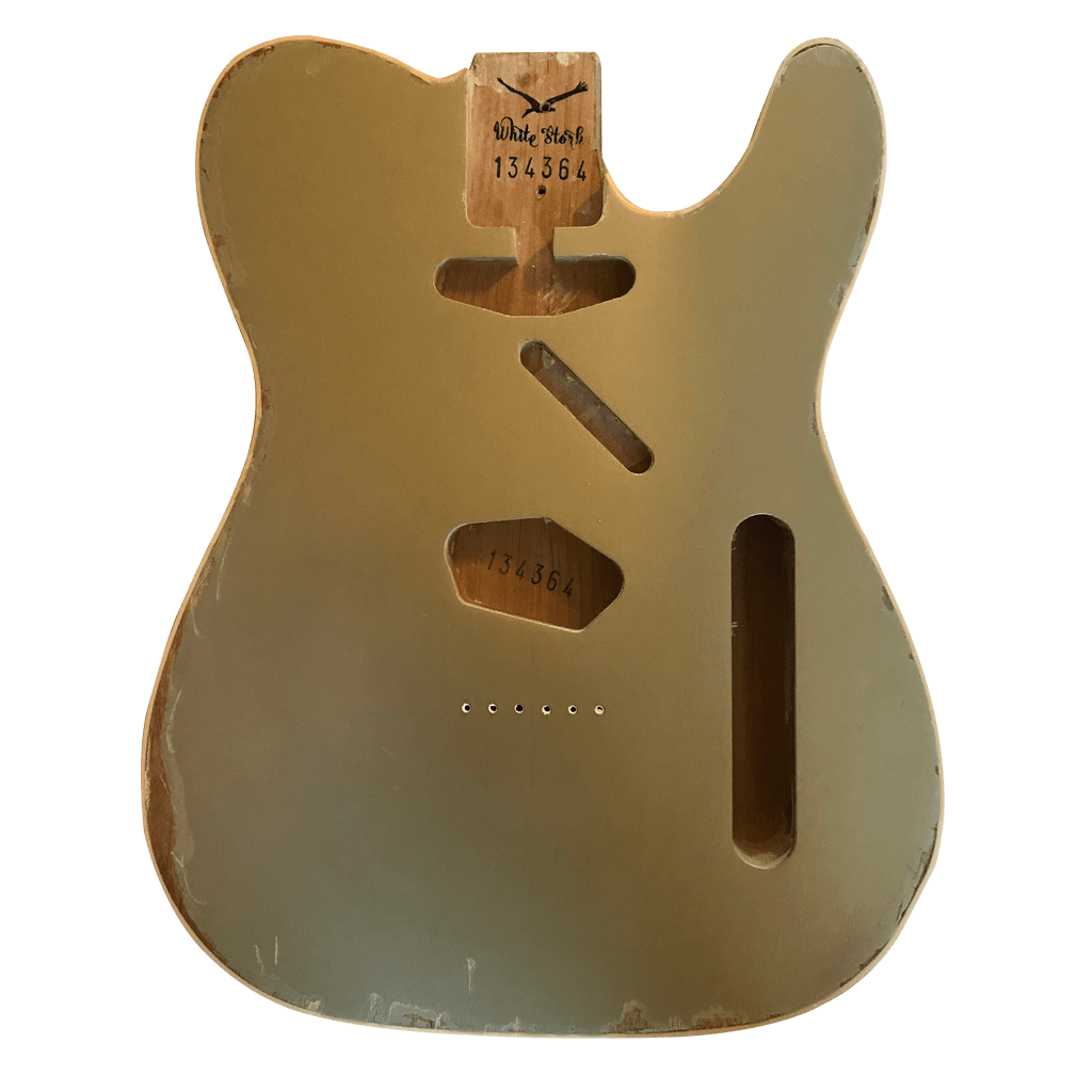 Relic Shoreline Gold Telecaster Body