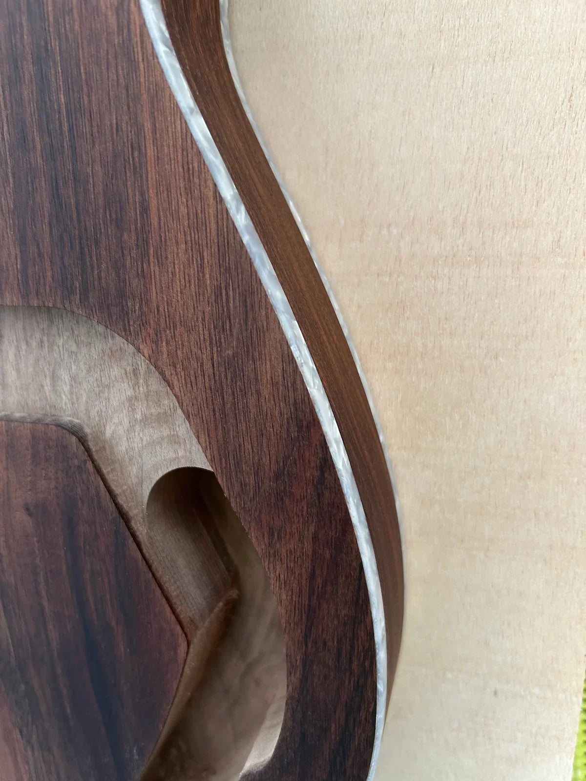 Walnut Precision Bass Body Hand-Oiled Finish with Pearloid Binding
