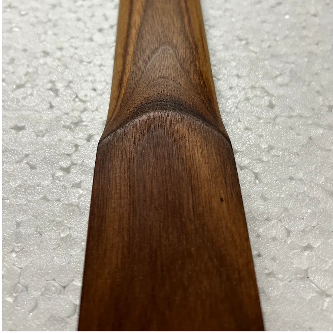 Walnut-Rosewood Strat Style Neck Steel Frets Oil Finish Heel Detail