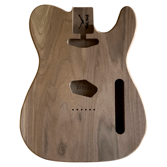 Walnut Telecaster Style Body Unfinished