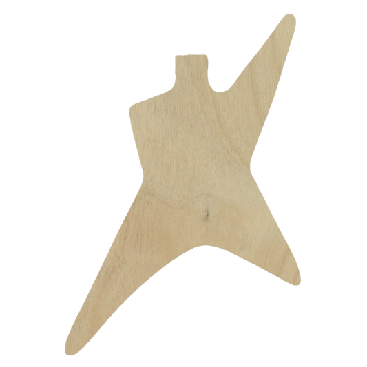 Custom Made Star Style Guitar Body