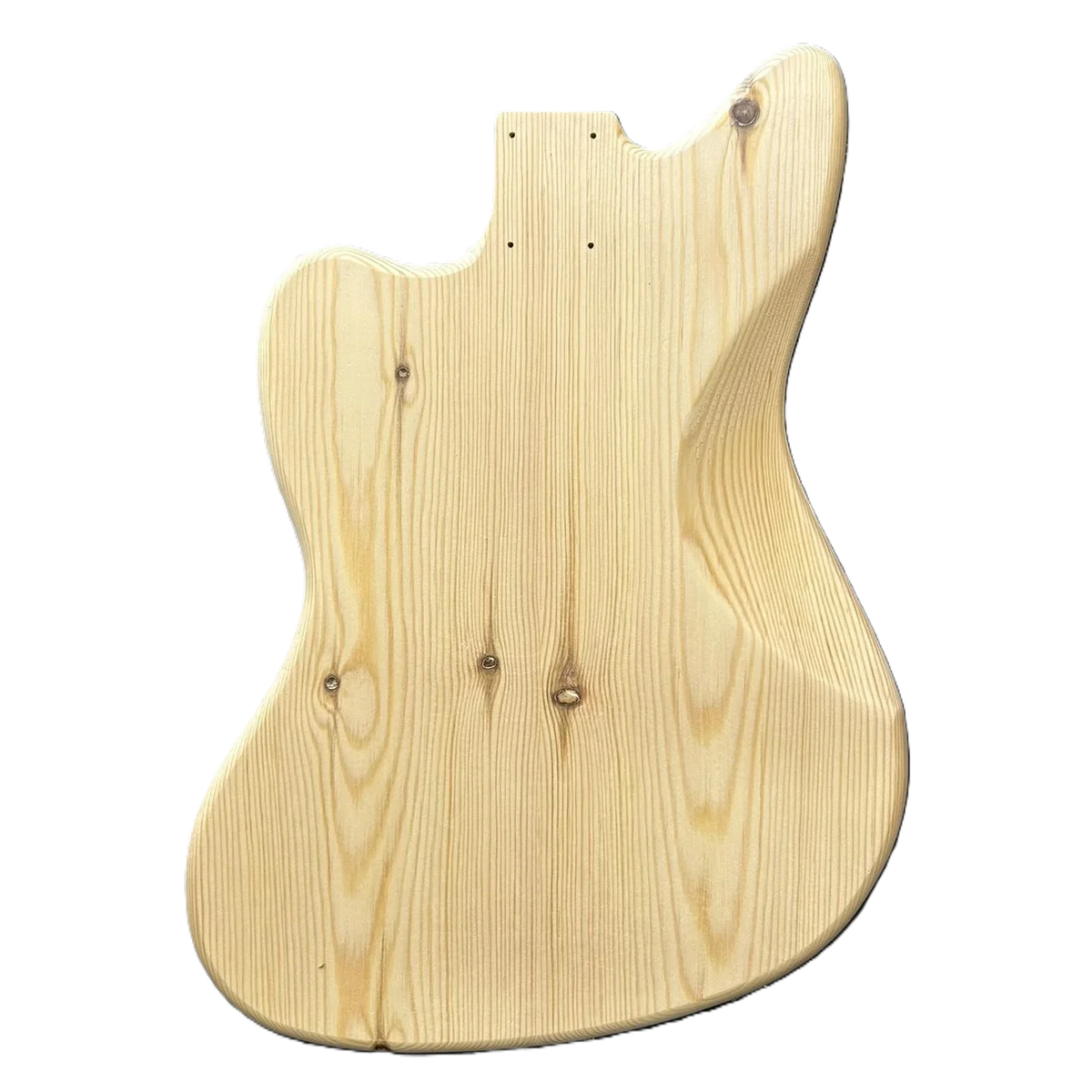 JM/TL Hybrid Pine Body for Wide Range Pickups – 2.1 kg Back
