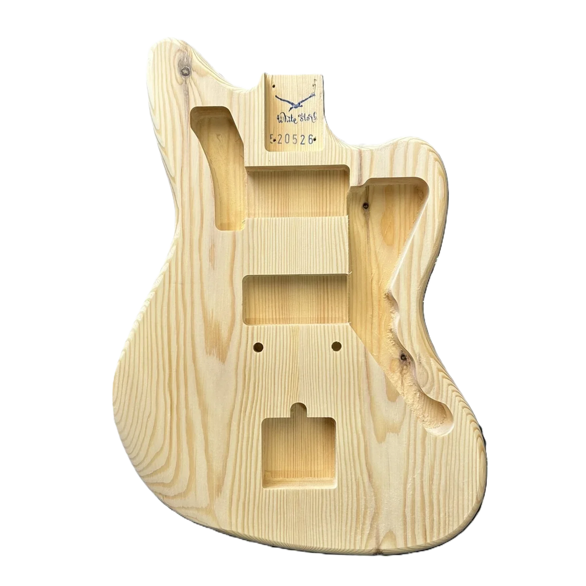 JM/TL Hybrid Pine Body for Wide Range Pickups – 2.1 kg Front