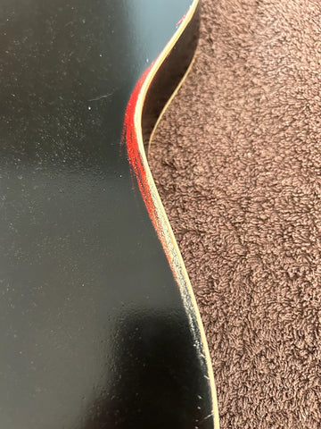 Alder Two Colors Telecaster Style Guitar Body Relic NItro Finish detail 1