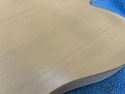 Alder Vintage Cream Telecaster Style Body Relic NItro Finish detail 3
