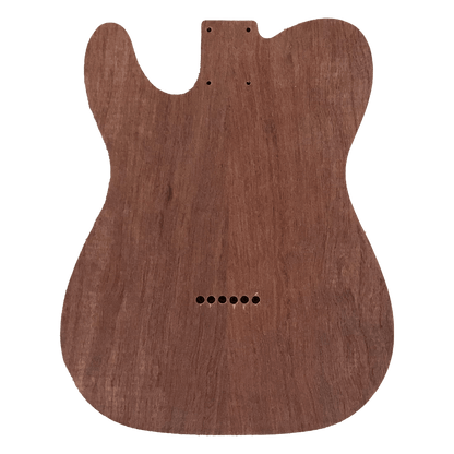Bubinga Telecaster Style Body Back - Custom Made