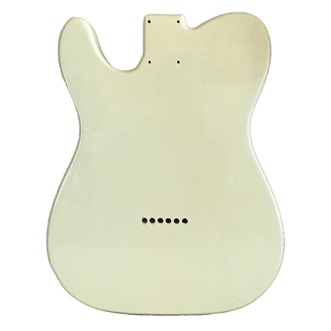 Light Yellow Telecaster Style Body Relic Nitro Finish 953308 - WhiteStork Guitars