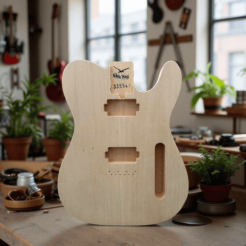 Basswood Humbucker Telecaster Style Guitar Body Scene