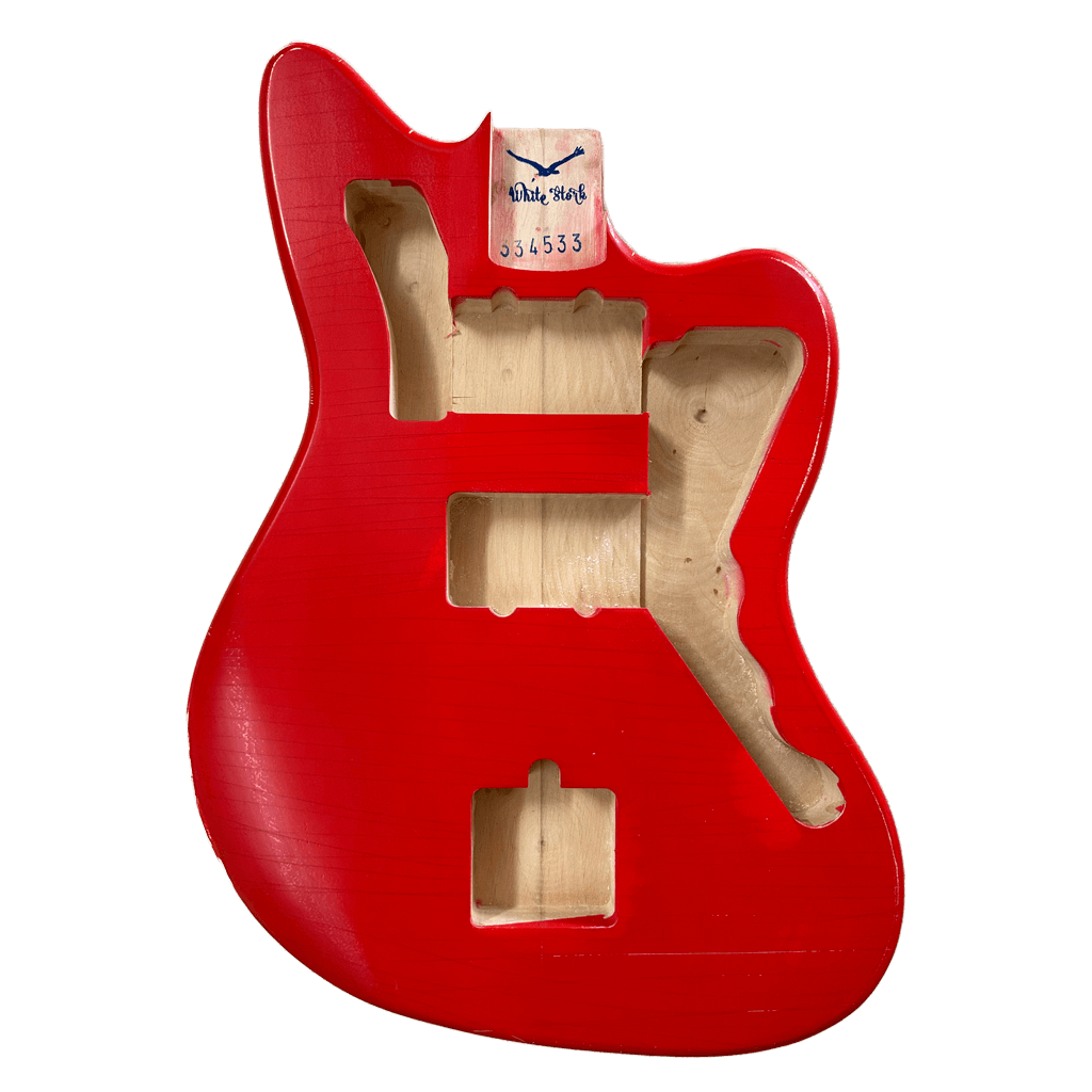 Hot Rod Red Jazzmaster Style Body Relic Nitro Finish 334533