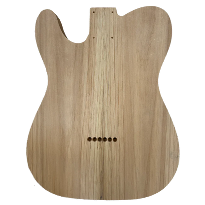 Lightweight Spanish Cedar T-Type Guitar Body Back