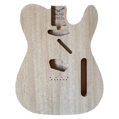 T-Type Mahogany Guitar Body Tele Style (2.19 kg) #629534