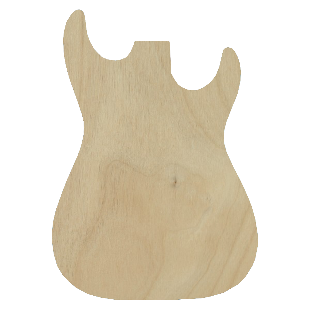 Custom Manhattan Carved Top Guitar Body 