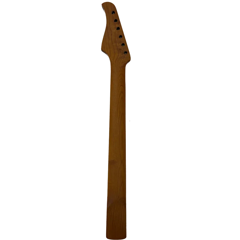 Maple WhiteStork Guitar Neck Black Headstock Satin Nitro finish