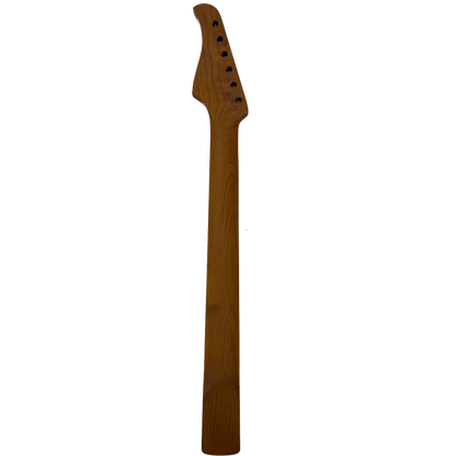 Maple WhiteStork Guitar Neck Black Headstock Satin Nitro finish