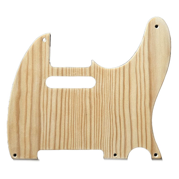 Clear Natural Vintage Tele Standard Style Pickguard 