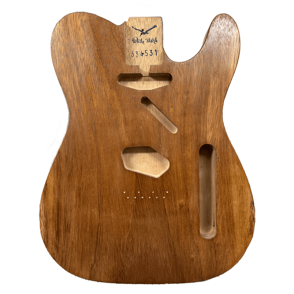 One Piece Telecaster Style Body Natural Oil Finish