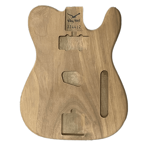 One Piece Hybrid Telecaser Style Guitar Body 334412 Unfinished