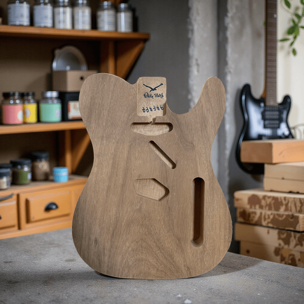 One Piece Vintage Telecaster Style Guitar Body 334540 Scene