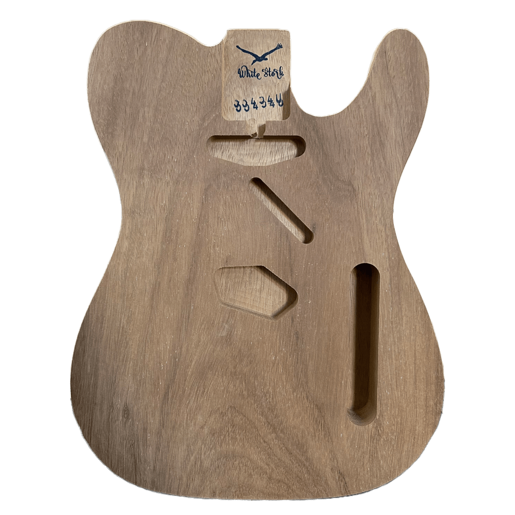 One Piece Vintage Telecaster Style Guitar Body 334540 Front