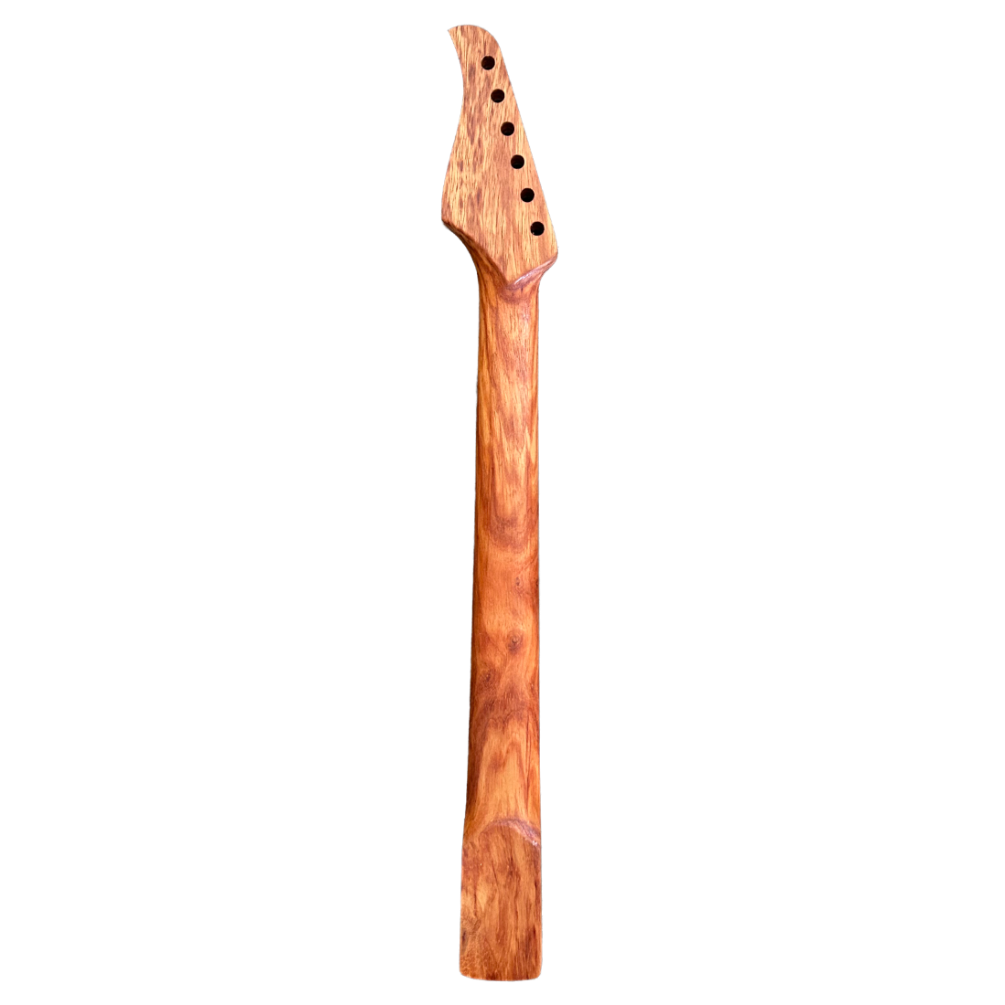 WhiteStork Custom S-Type Neck – Padouk & Exotic Rosewood (25.5” Scale) Back