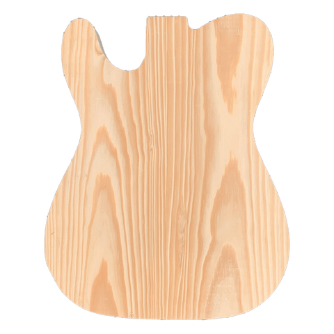 Pine Telecaster Style Guitar Body - Unfinished