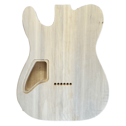 Nashville Style TL Guitar Body Unfinished - Back