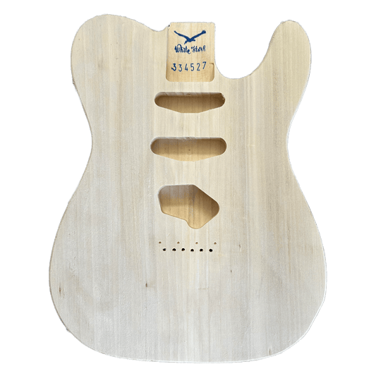 Nashville Style TL Guitar Body Unfinished, Front