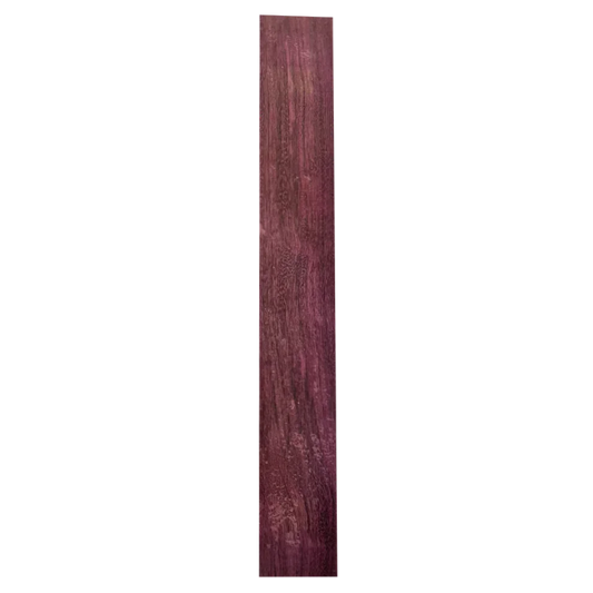 Purple Heart Fingerboard for Guitar #1274