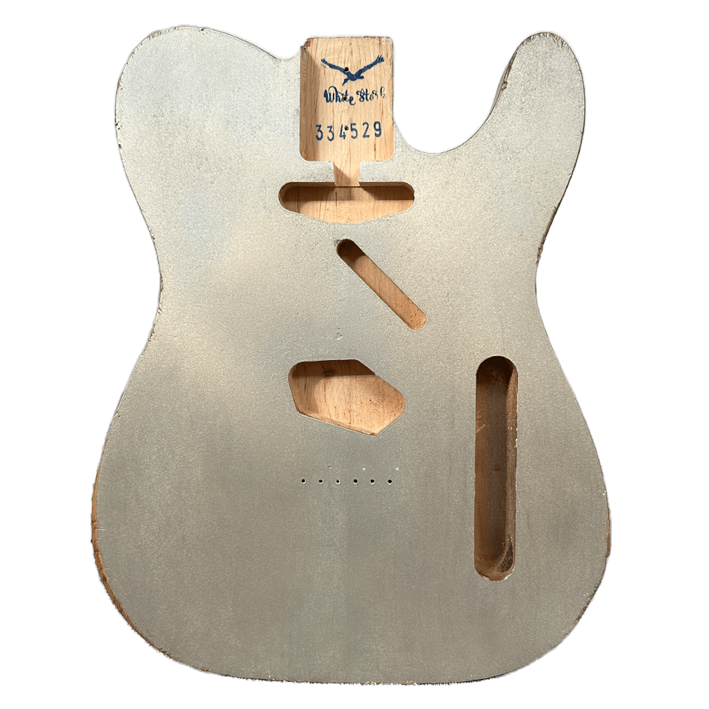 Alder Shoreline Gold Telecaster Style Guitar Body Relic Nitro Finish 334429