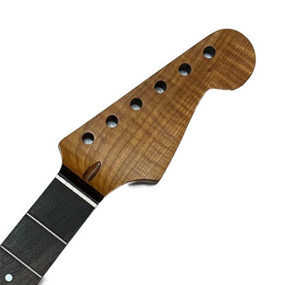 Roasted Maple Dark Rosewood Strat Style Neck Nitro 441322 Headstock Detail
