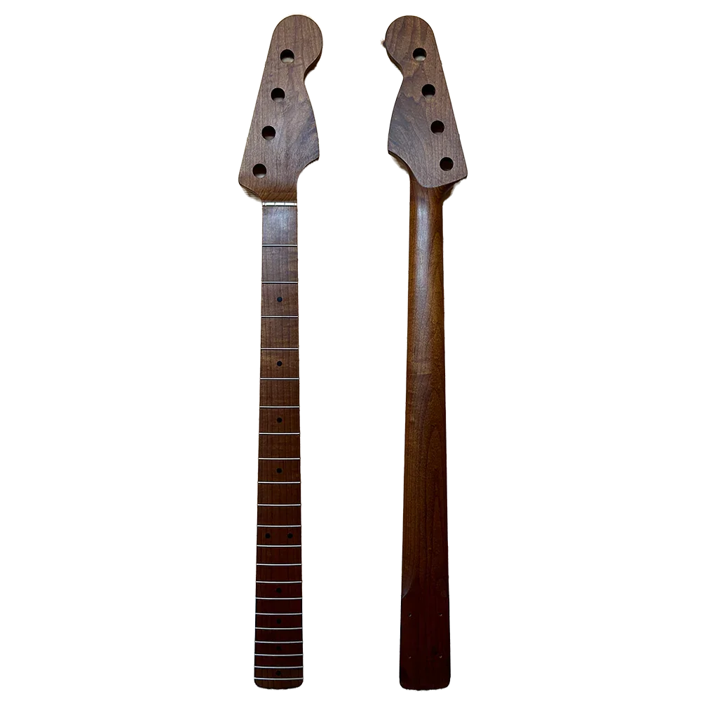 Roasted Maple PBass Style Neck SS Frets Oil Finish Front & Back