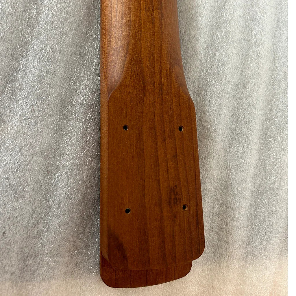 Roasted Maple PBass Style Neck SS Frets Oil Finish Heel